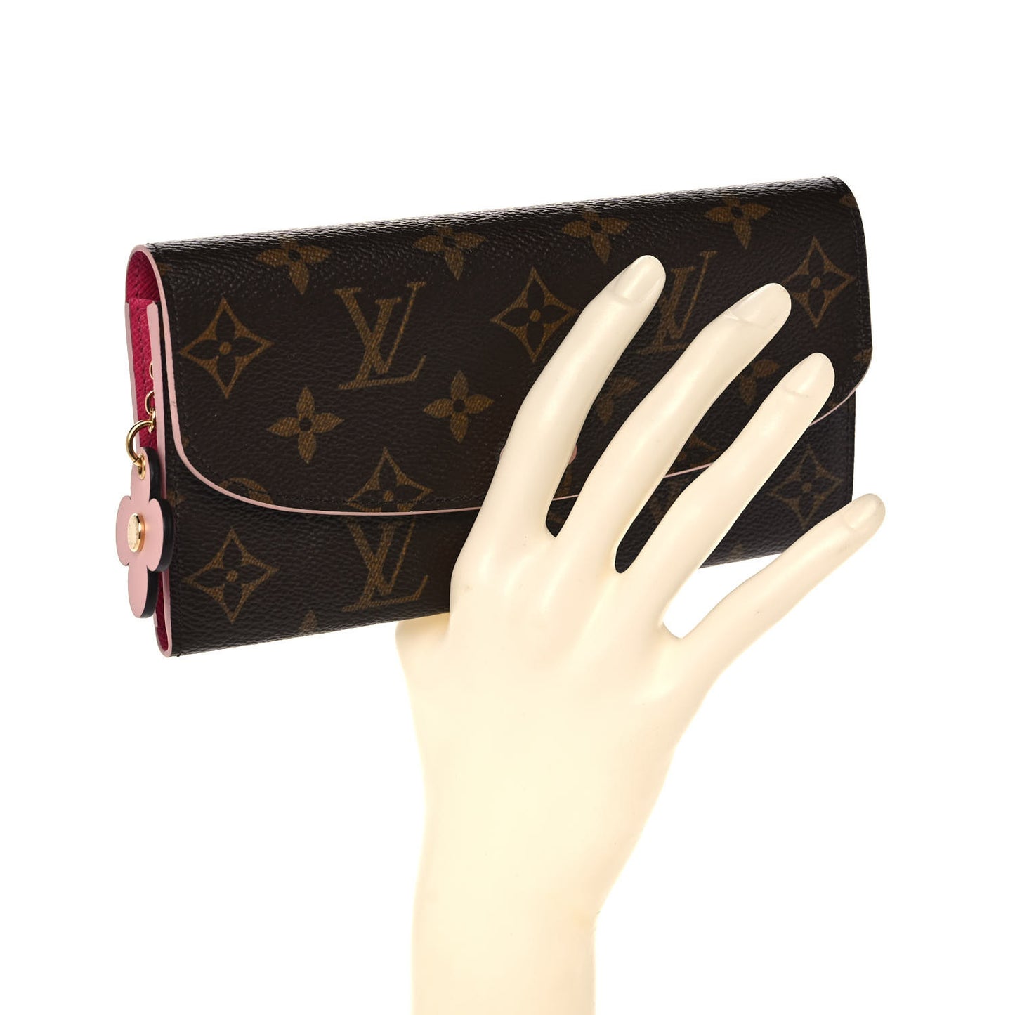 Monogram Bloom Flower Emilie Wallet