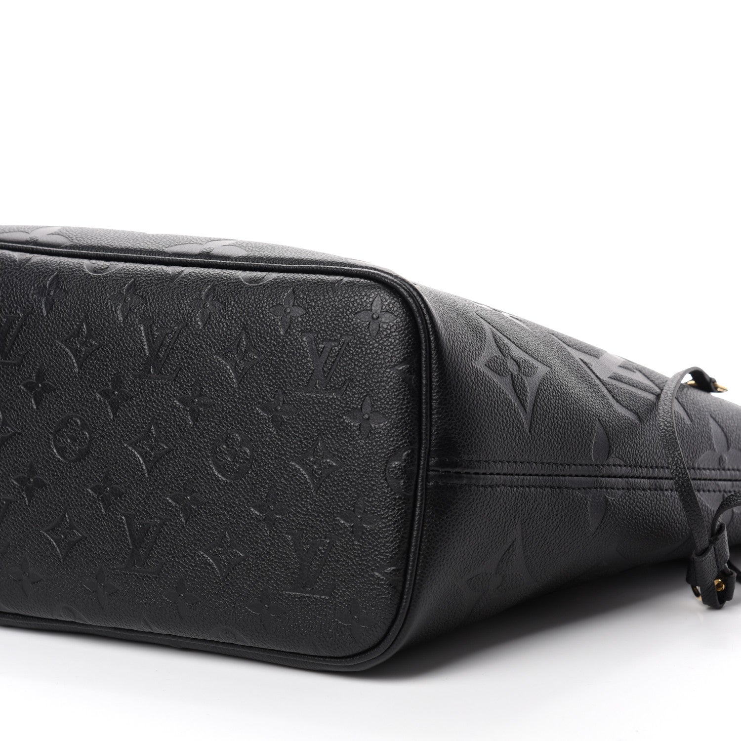Louis Vuitton Empreinte Monogram Giant Neverfull MM Black 7 of 10