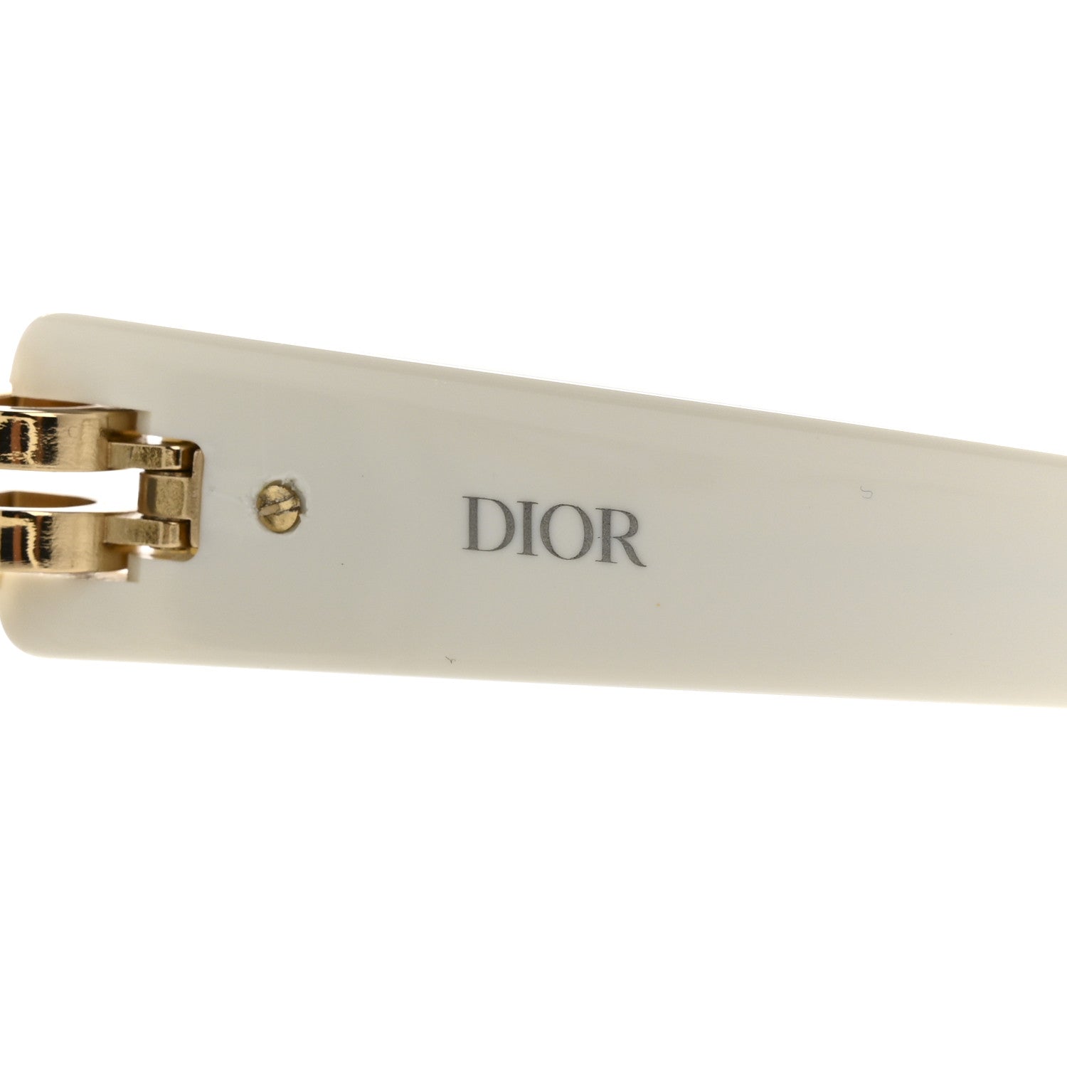 Christian Dior Acetate CDior S1I Square Sunglasses Ivory 5 of 9