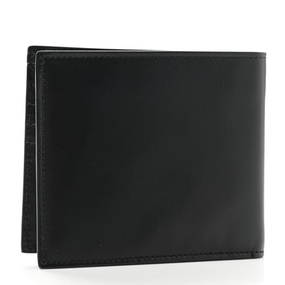 Saint Laurent Matte Calfskin Tiny Cassandre East West Wallet Black 3 of 7