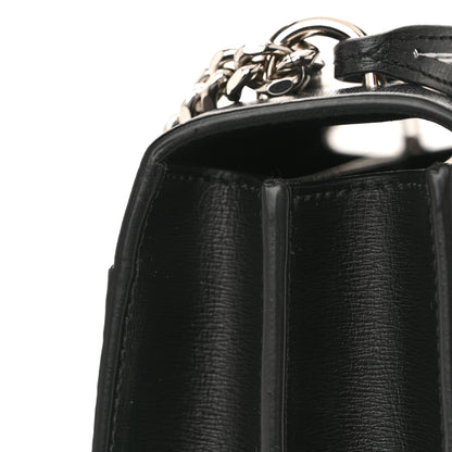 Saint Laurent Calfskin Medium Monogram Sunset Black 12 of 13