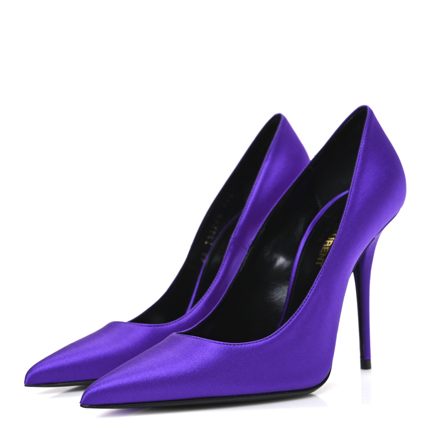 Satin Crepe Marylin 110 Pumps 35.5 Violet