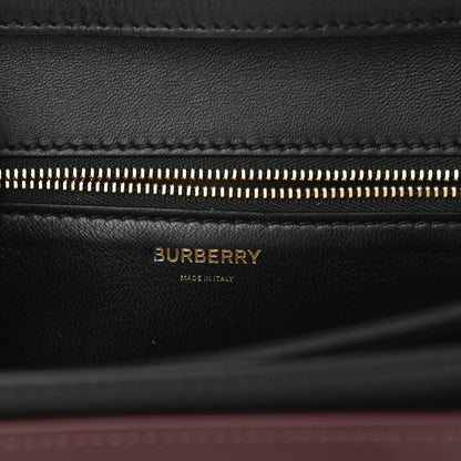 Burberry Calfskin Applique Monogram Medium TB Bag Oxblood 6 of 10