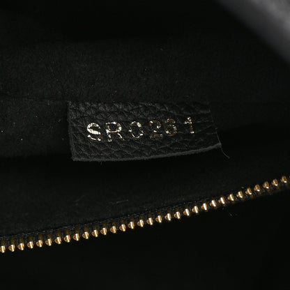 Louis Vuitton Calfskin Monogram On My Side PM Black 7 of 10