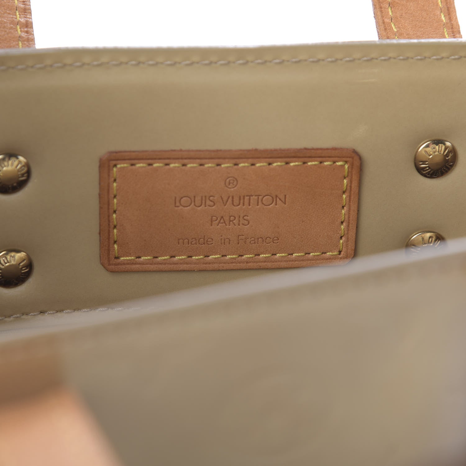 Louis Vuitton Vernis Reade PM Beige 8 of 14