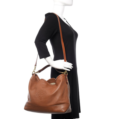 Mulberry Spongy Pebbled Calfskin Effie Hobo Oak 2 of 9
