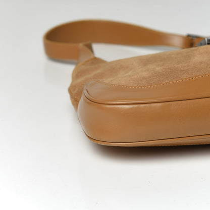Gucci Suede Small Jackie O Hobo Light Brown 8 of 11
