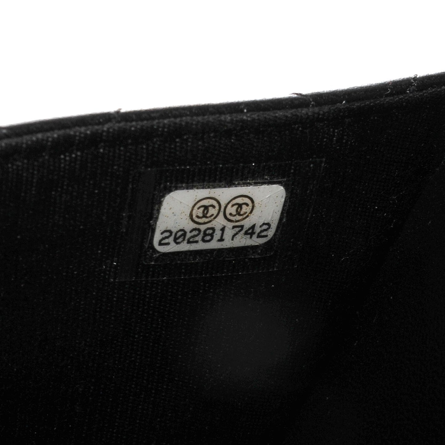 Lambskin Quilted Boy Wallet On Chain WOC Black