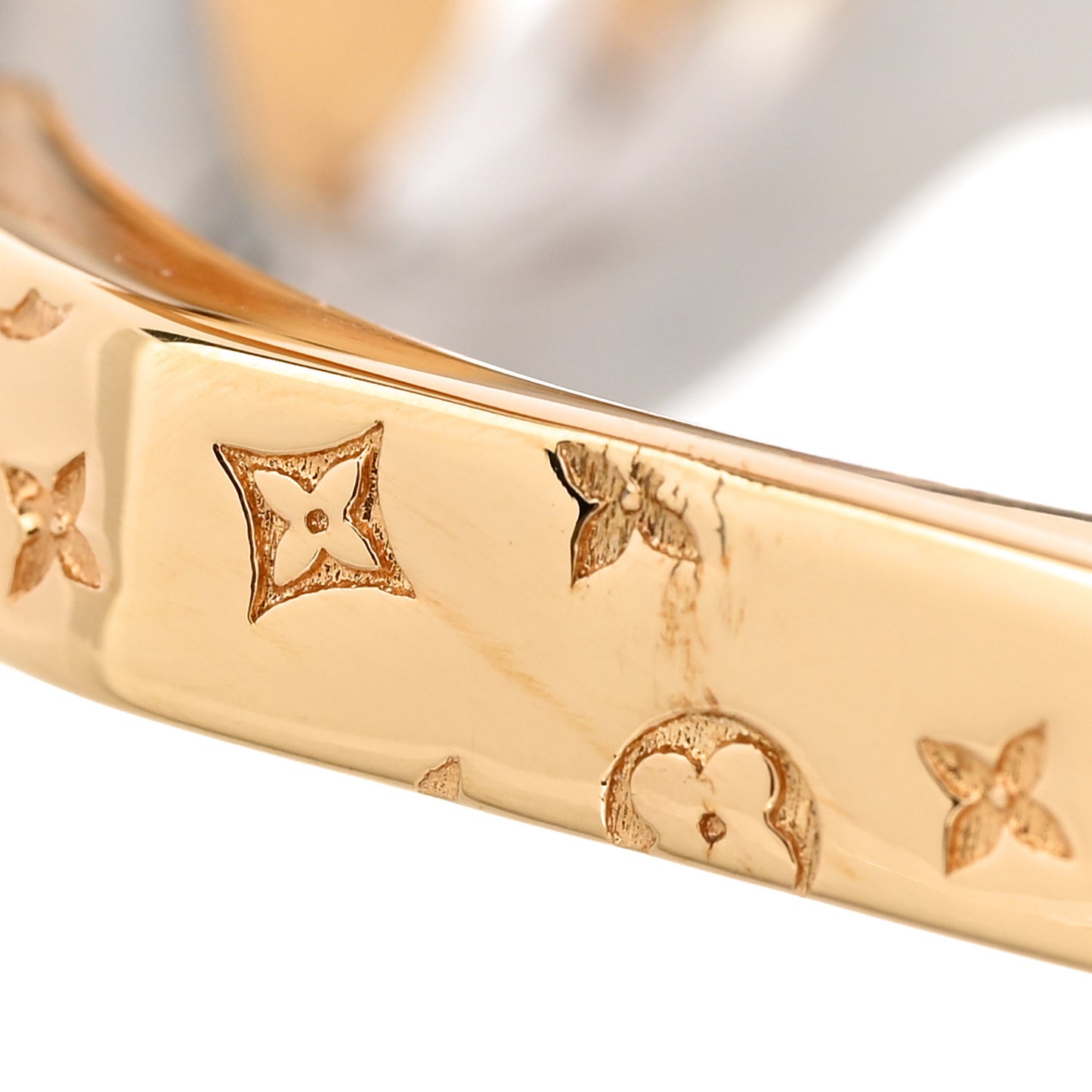 Interlocking Bracelet Gold Silver