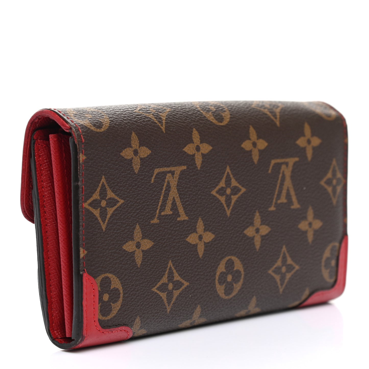 Monogram Sarah Retiro Wallet Cherry