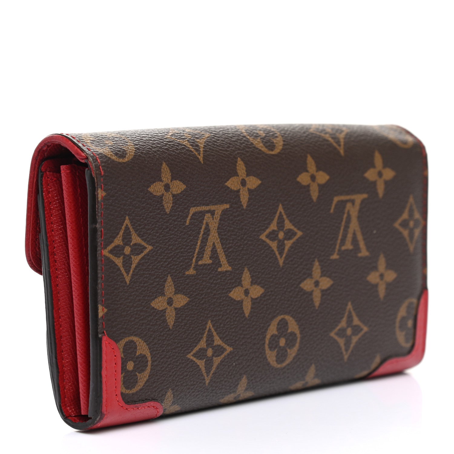 Louis Vuitton Monogram Sarah Retiro Wallet Cherry 3 of 8