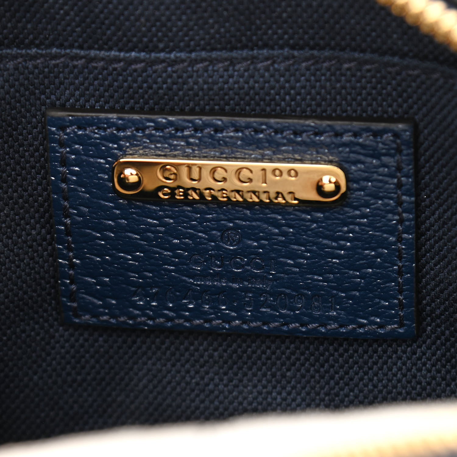 Gucci GG Supreme Kaleidoscope Calfskin Script Logo Gucci 100 Camera Bag Blue Orange Multicolor Blue Agata 6 of 9