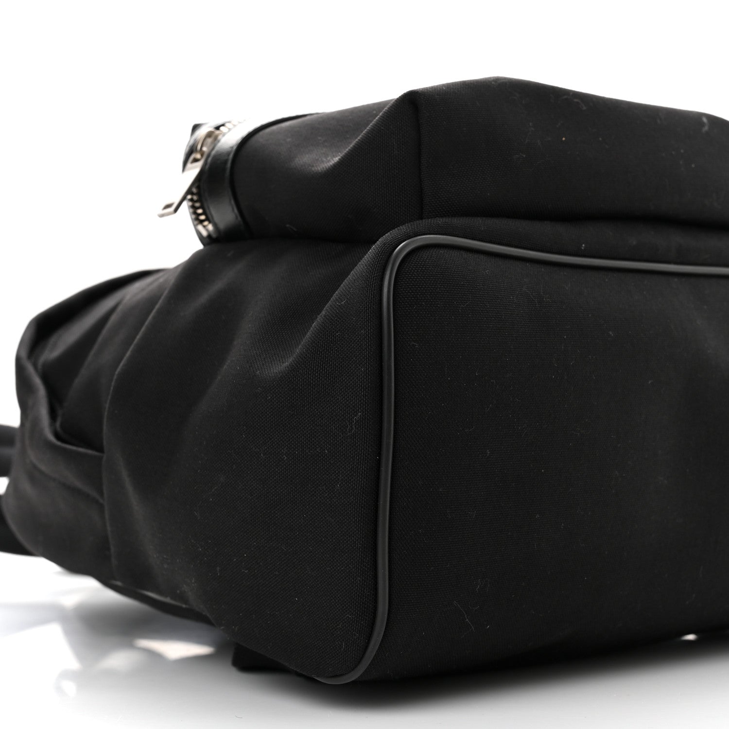 Saint Laurent Canvas City Backpack Black 9 of 10