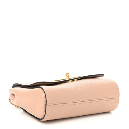 Mulberry Small Classic Grain Calfskin Small Lily Flap Light Salmon 4 of 12