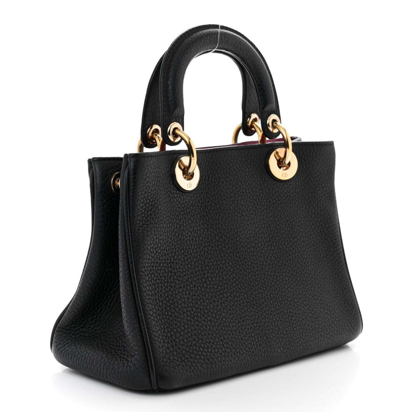 Bullcalf Small Diorissimo Tote Black Rose Indien