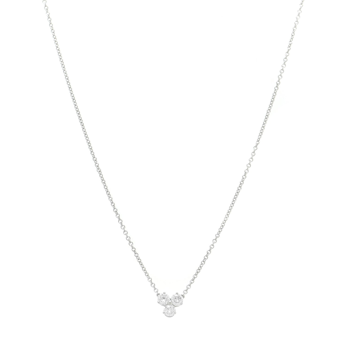 Platinum Diamond .30ctw Aria Pendant Necklace