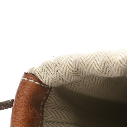 Hermes Canvas Barenia Fourbi 20 PM Pouch Naturel Fauve 9 of 11