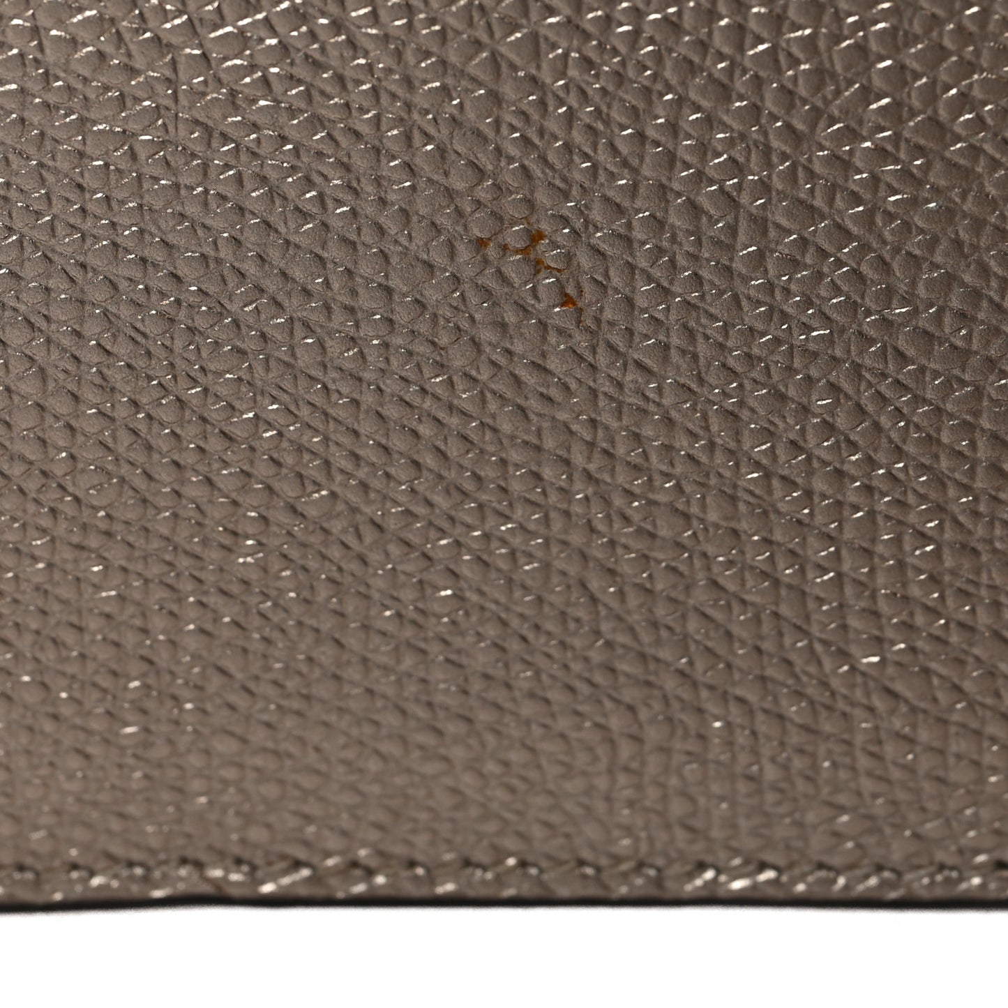 Metallic Grained Calfskin Saddle Belt Bag Gold