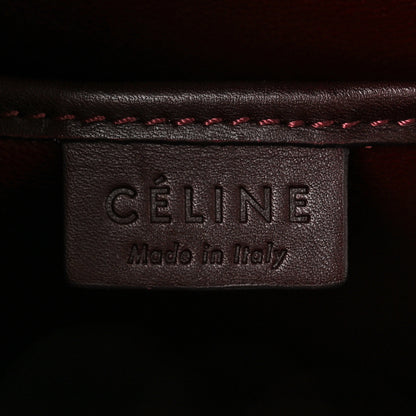 Celine Satin Calfskin Nano Tri-Color Luggage Purple Orchid 6 of 9