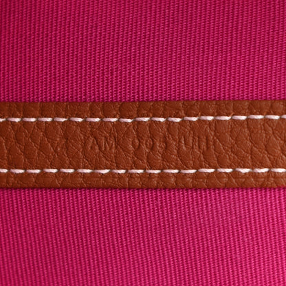 Hermes Toile Militaire Vache Country Verso Garden Party 30 TPM Gold Dune Magnolia 6 of 10