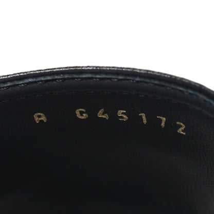 Chanel Shiny Calfskin CC Mules 36.5 Black 6 of 8