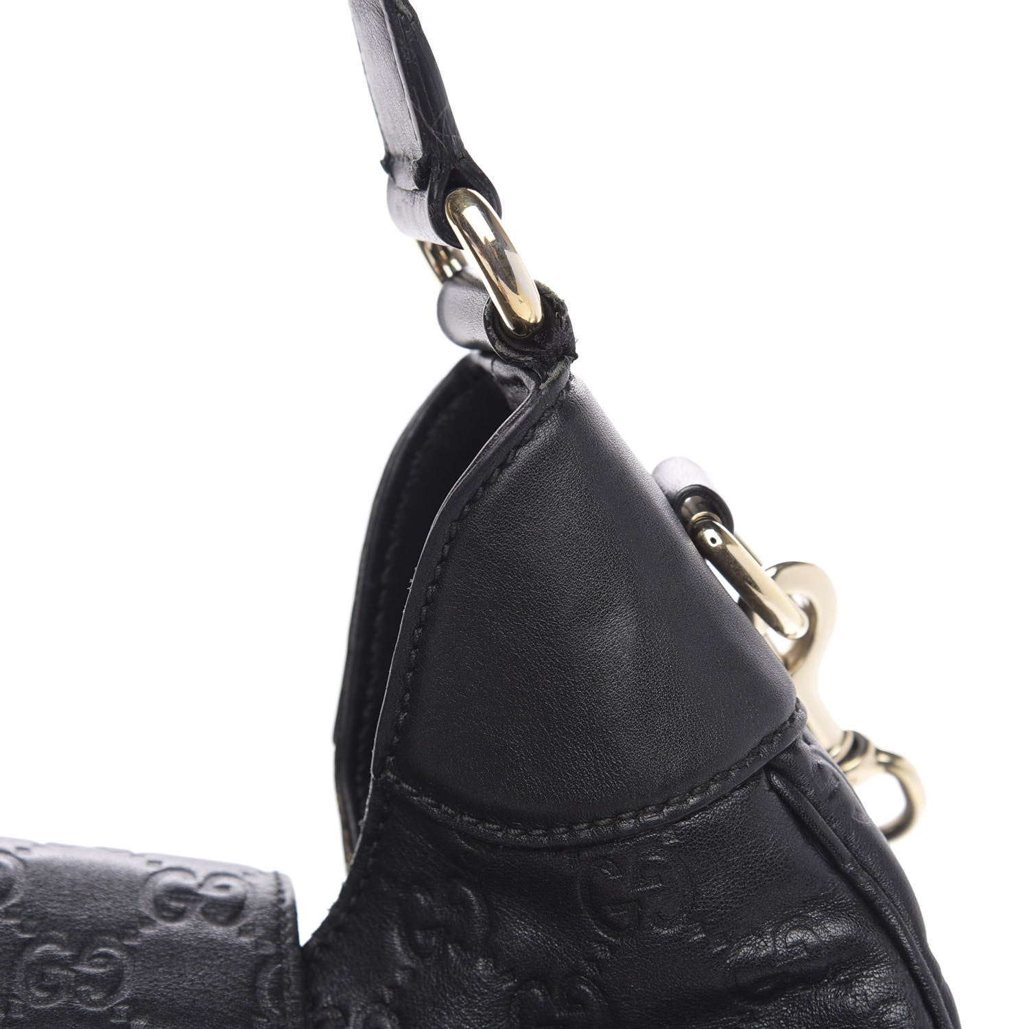 Gucci Guccissima Medium Emily Hobo Black 13 of 19