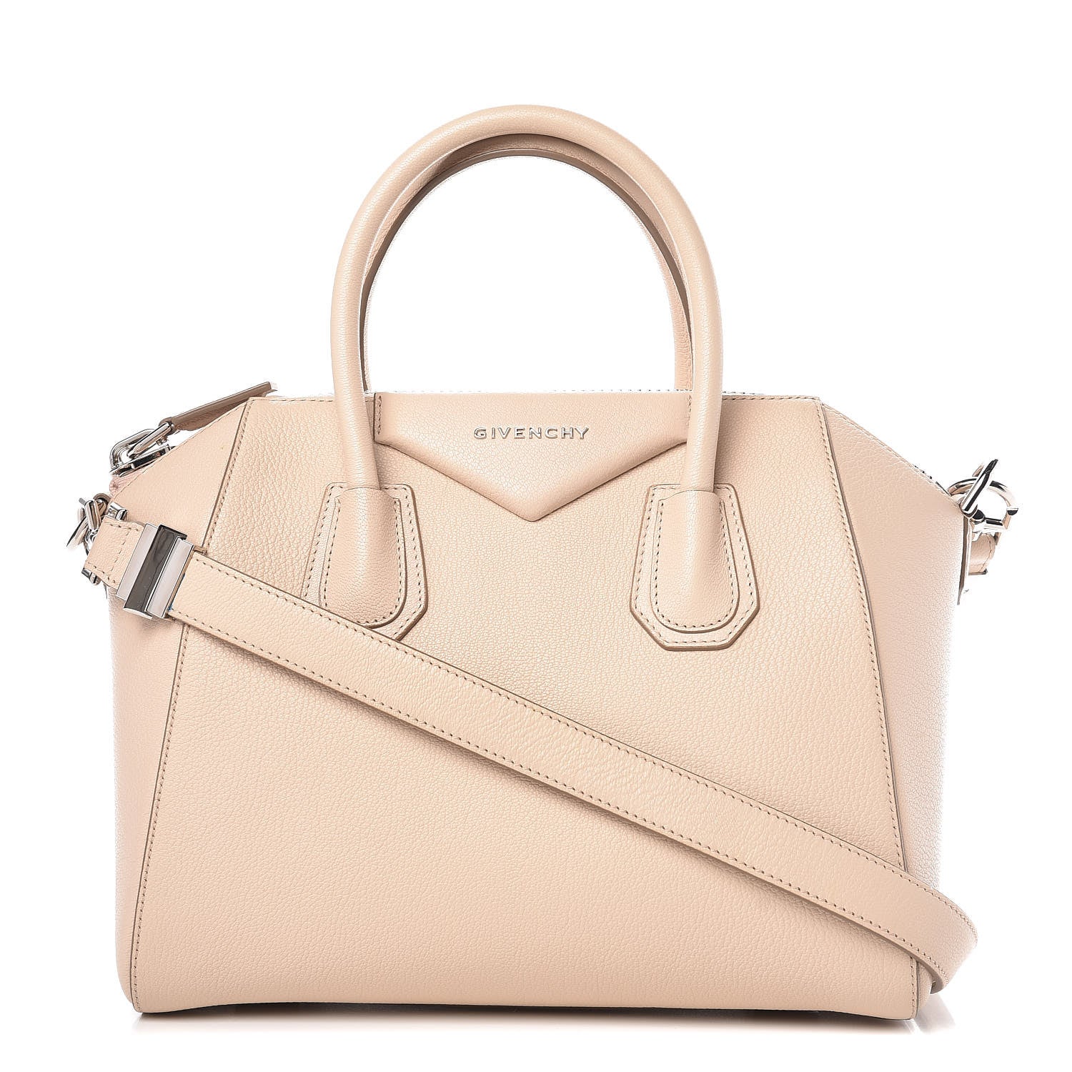 Givenchy Sugar Goatskin Small Antigona Nude Pink 1 of 12