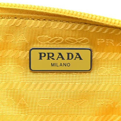 Prada Tessuto Nylon Saffiano Wristlet Girasole 6 of 8
