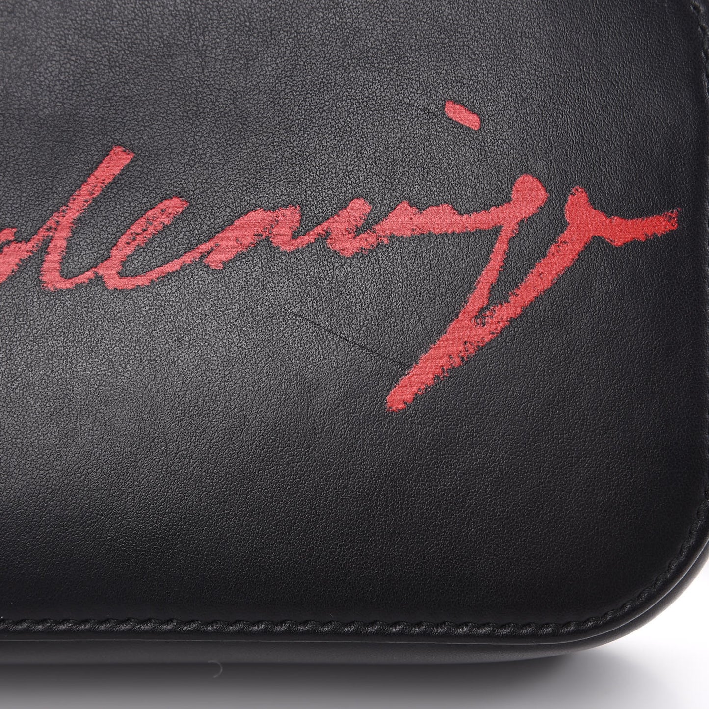 Supple Calfskin Signature Logo XS Everyday Camera Bag Black