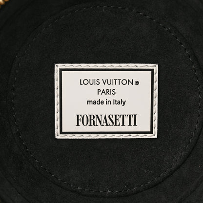 Louis Vuitton X FORNASETTI Calfskin Architettura Cannes Black White 6 of 10