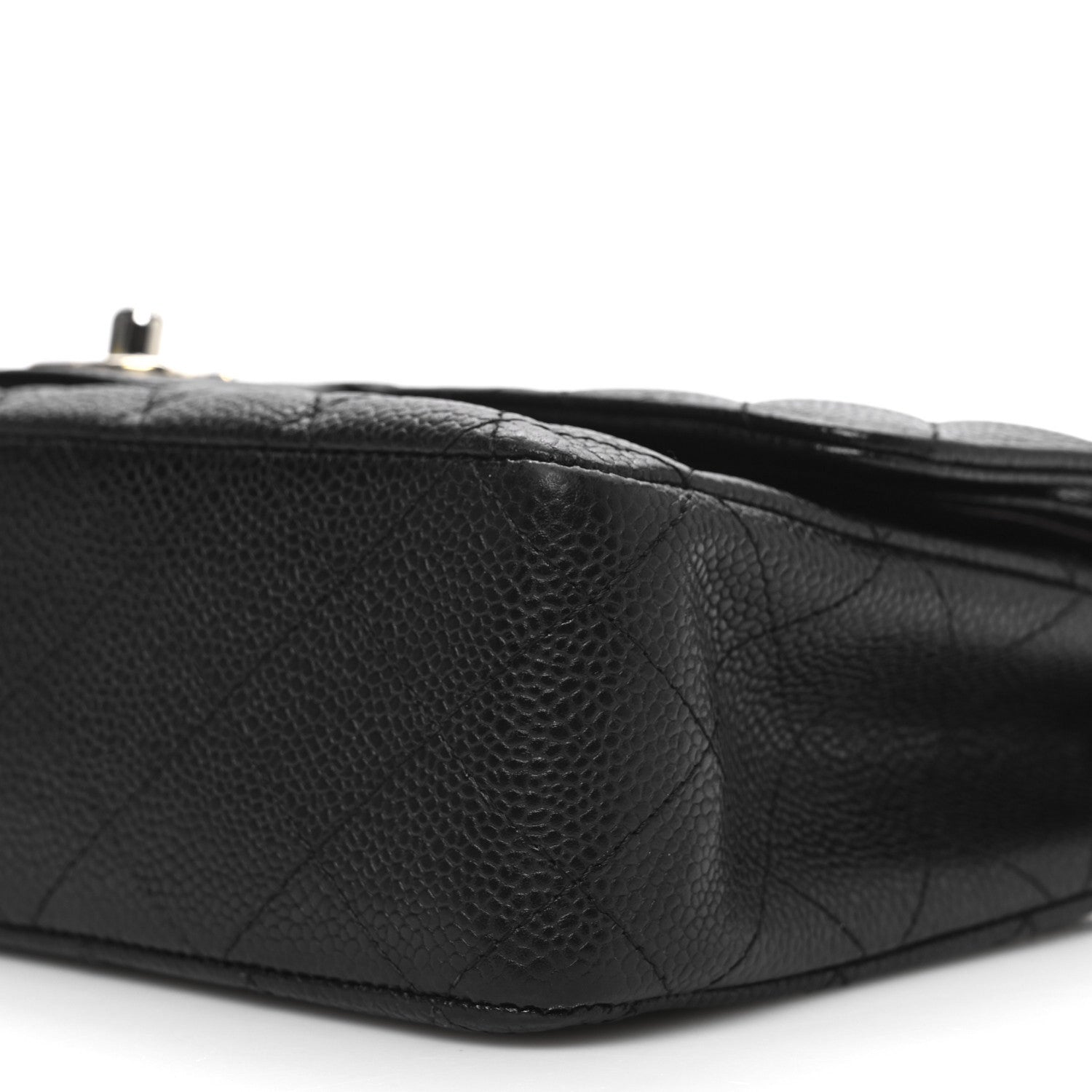 Chanel Caviar Quilted Medium Double Flap Black 9 of 13
