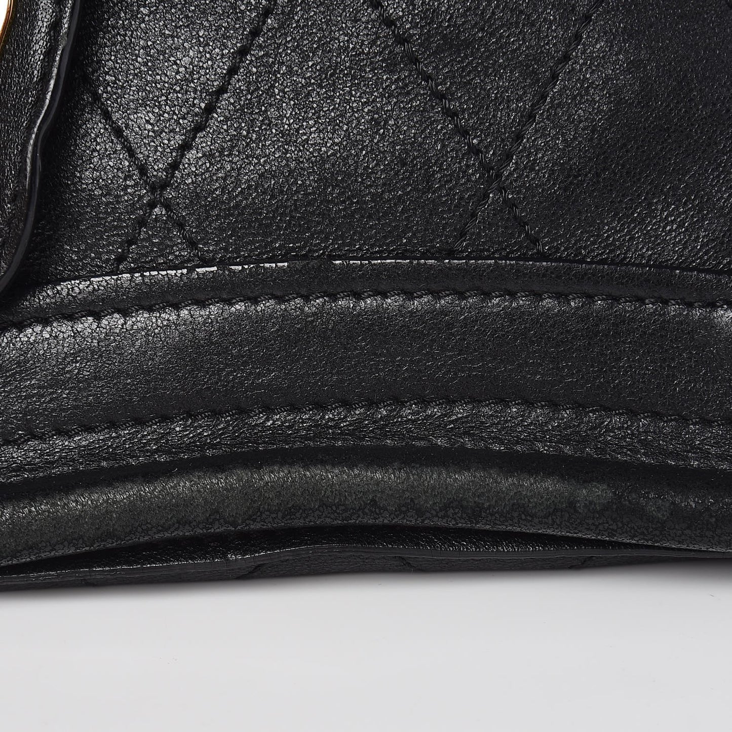 Sheepskin Quilted Small Paraty Black