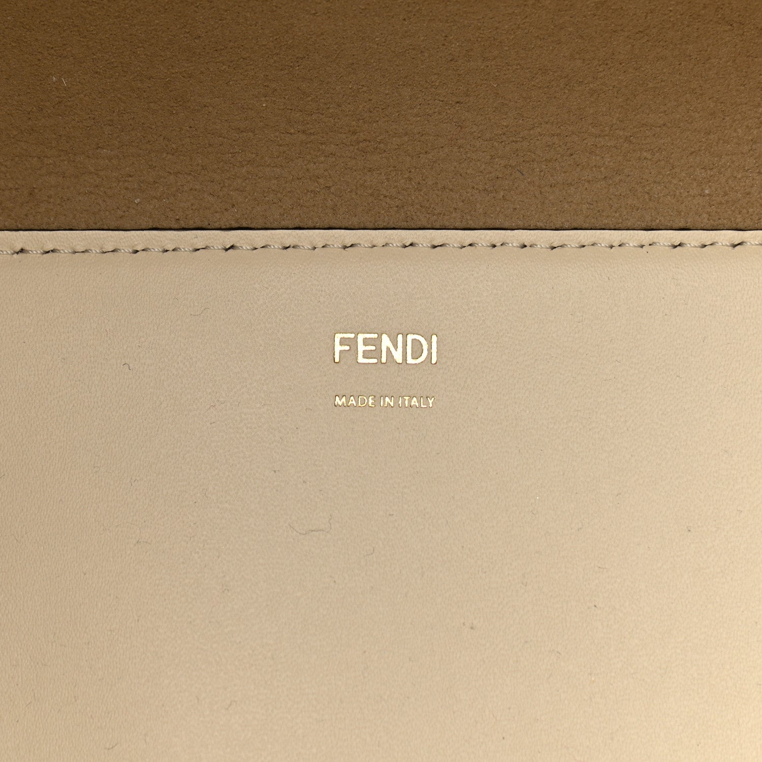 Fendi Vitello King Plexiglass Logo Embossed Large Fendi Sunshine Shopper Tote White Ice 6 of 11