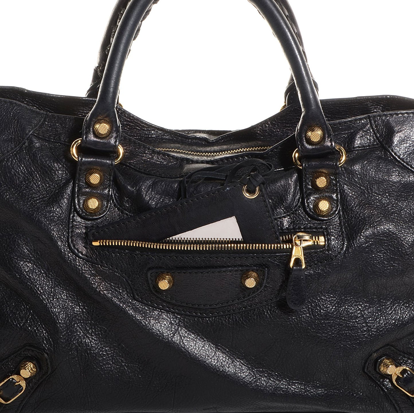 Agneau Giant 12 Gold Hardware City Black