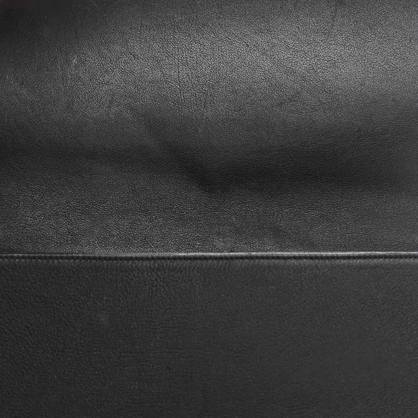 Calfskin Monogram Large Belle De Jour Clutch Black