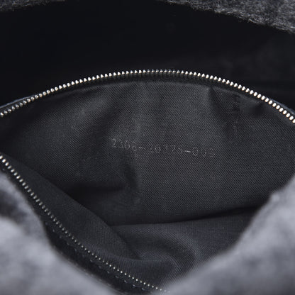 Fendi Wool Zucca Mama Baguette Grey 7 of 14