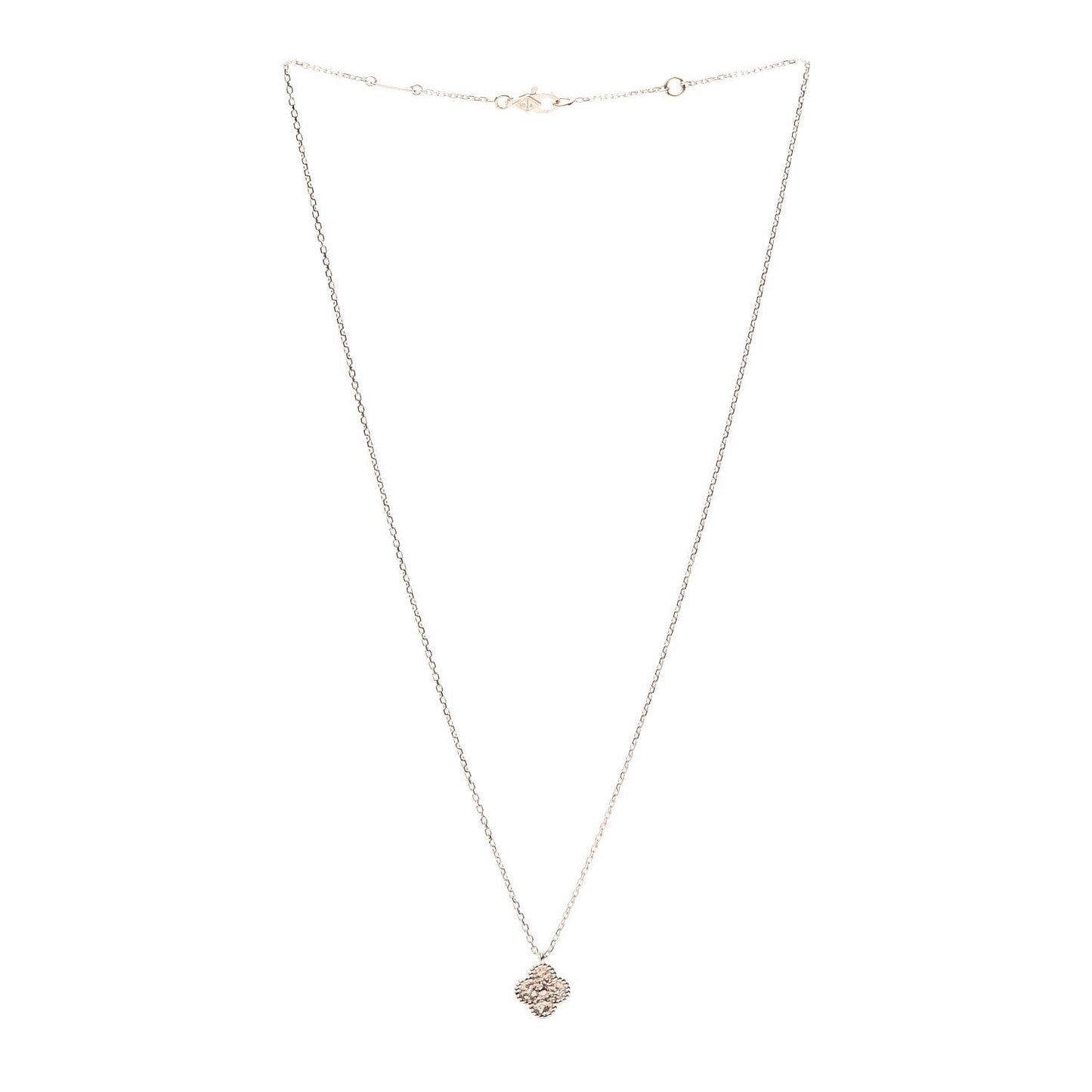18K Rose Gold Sweet Alhambra Pendant Necklace