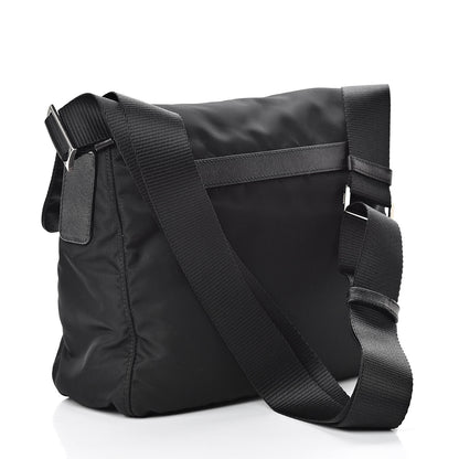 Prada Nylon Vela Messenger Black 3 of 11