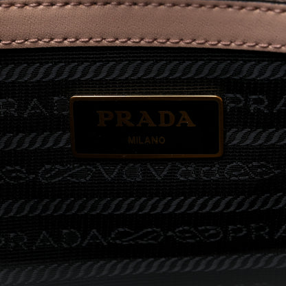 Prada Saffiano Soft Calfskin Small Zippered Tote Cipria 6 of 9