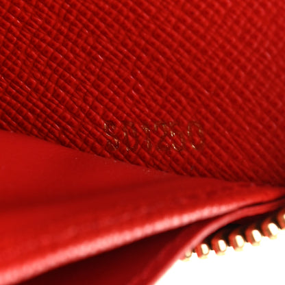 Louis Vuitton Monogram Zippy Wallet Coquelicot 7 of 9