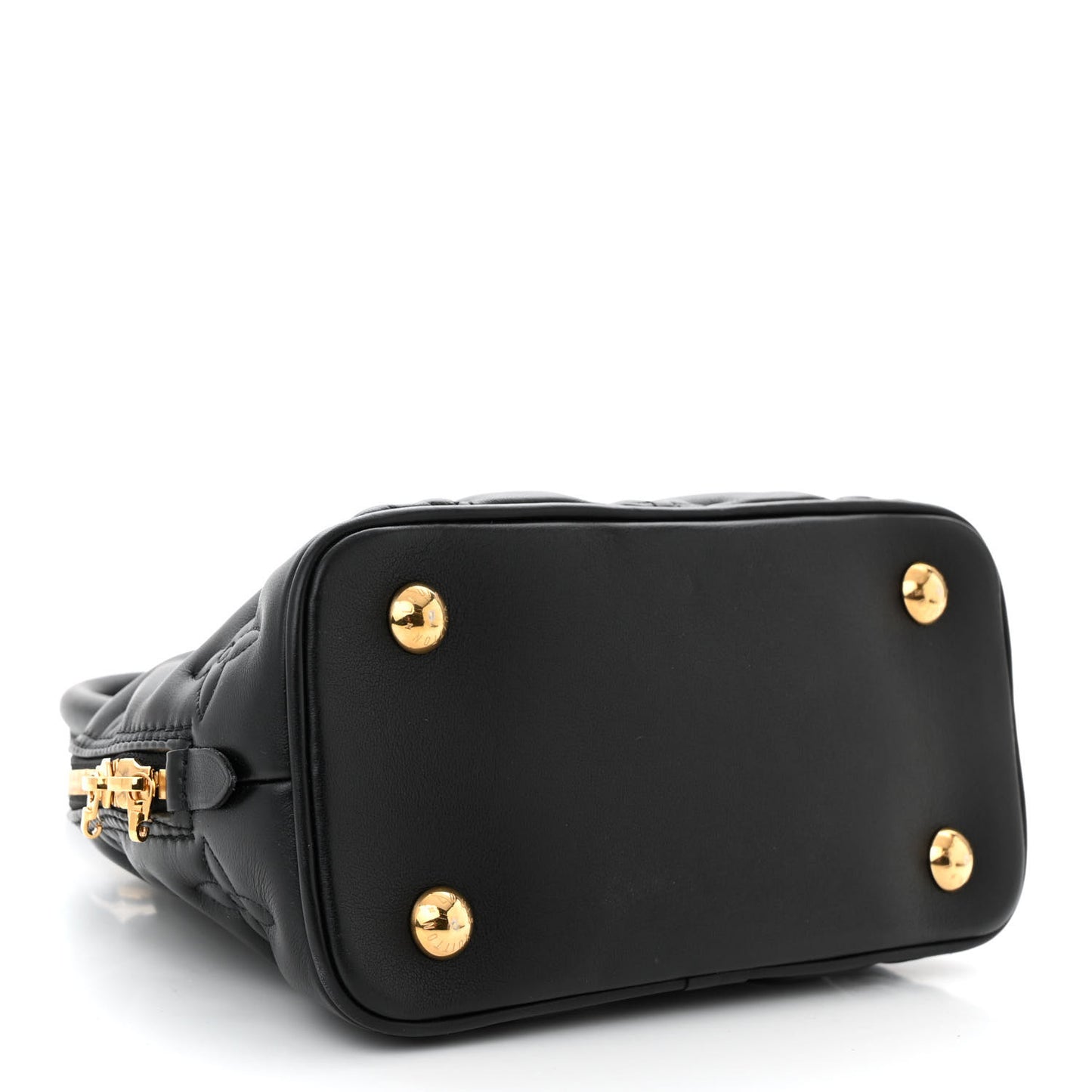 Calfskin Bubblegram Alma BB Black