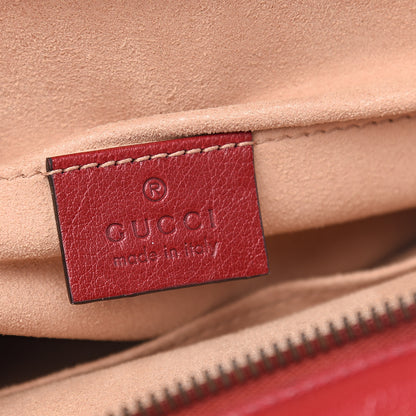 Gucci Piuma Lux Calfskin Small Re(Belle) Crossbody Bag Romantic Cerise 5 of 10
