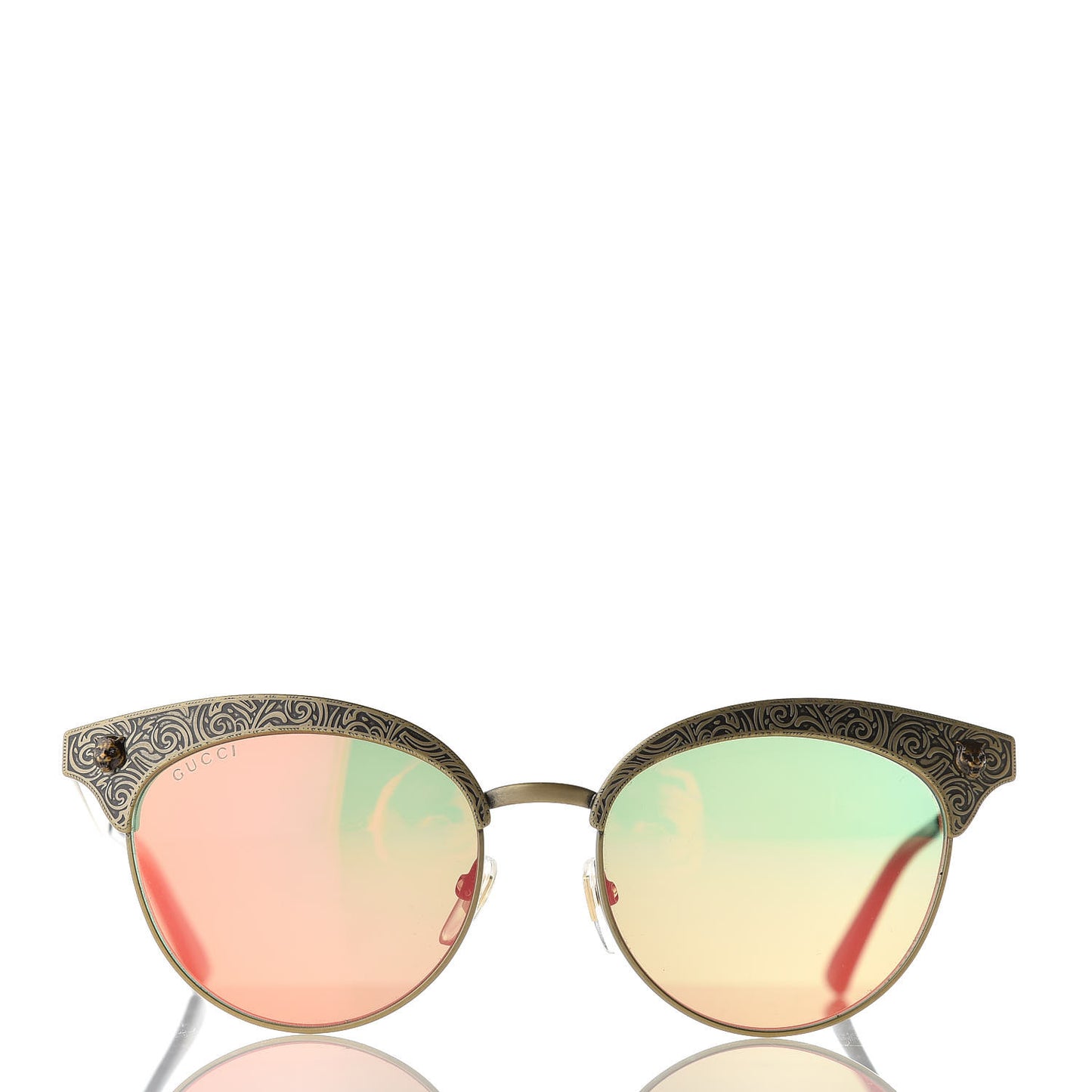 Cat Eye Sunglasses GG0223S Silver