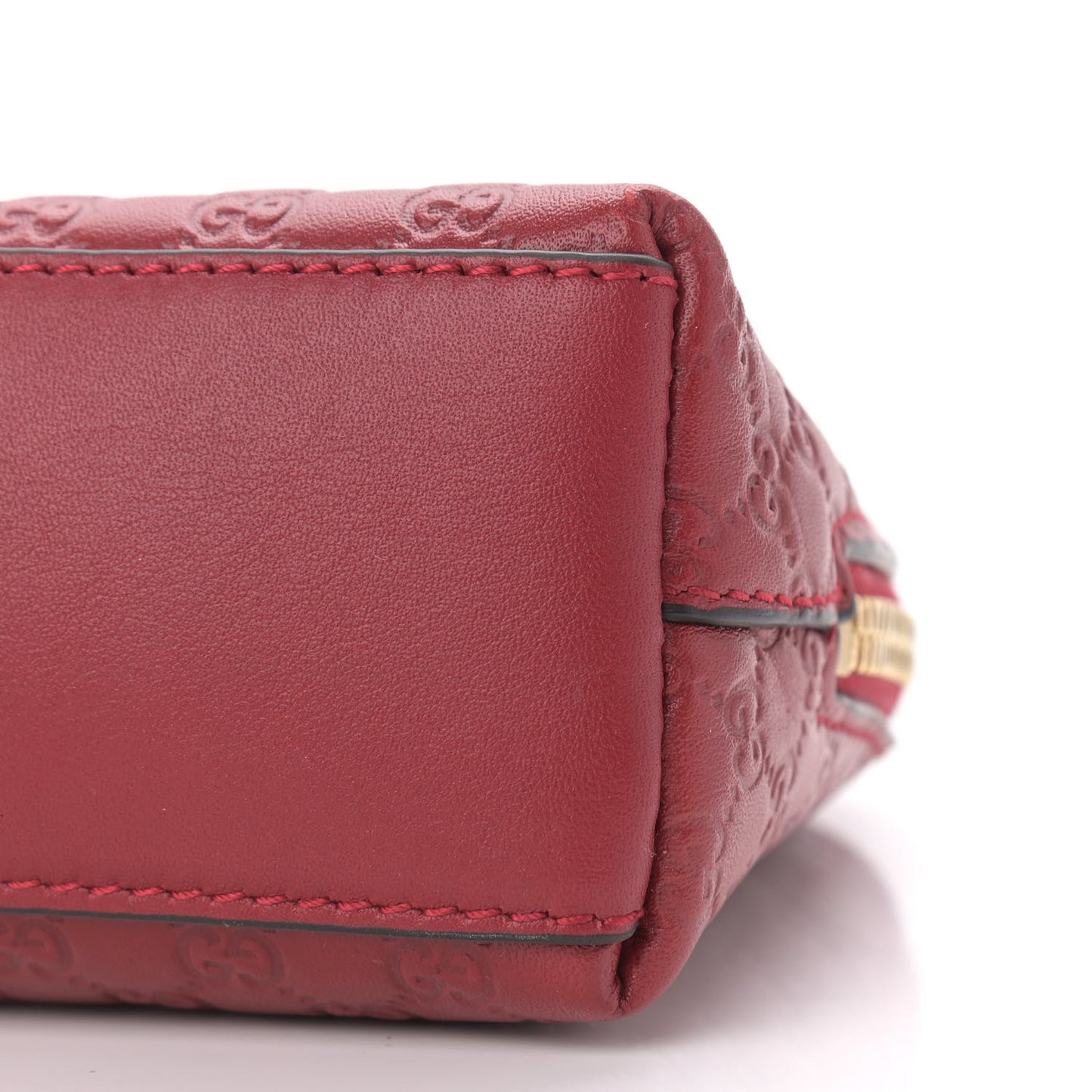 Microguccissima GG Cosmetic Case Red