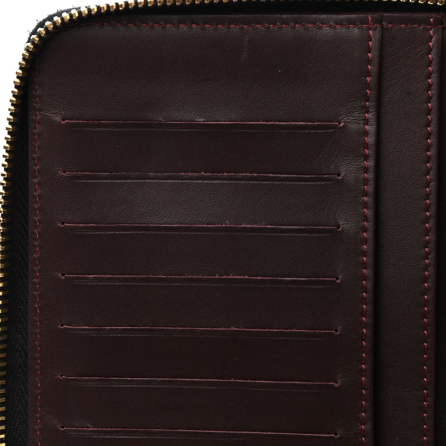 Chanel Caviar Quilted Large Zip Around Organizer Wallet Black 7 of 12