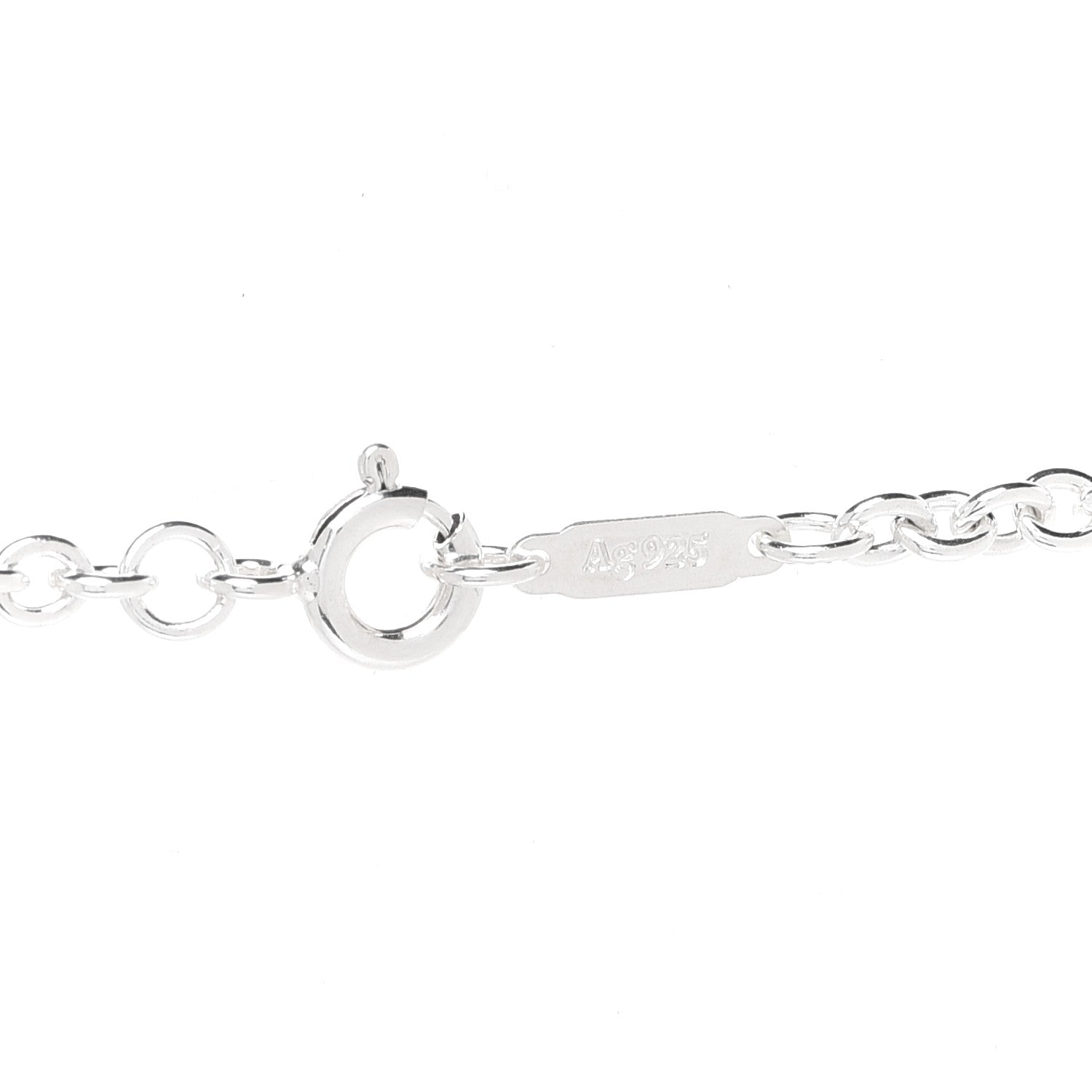 Tiffany Sterling Silver Small Return to Tiffany Heart Pendant Necklace 4 of 7