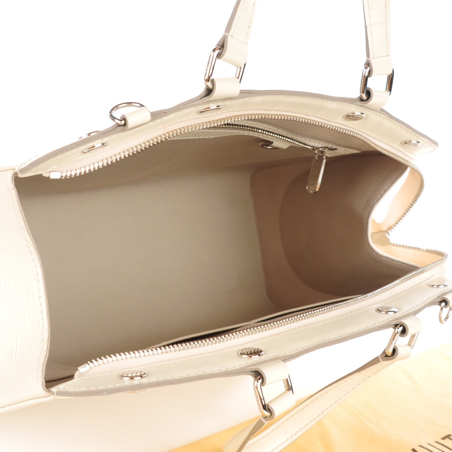 Louis Vuitton Epi Brea MM Ivory 5 of 7