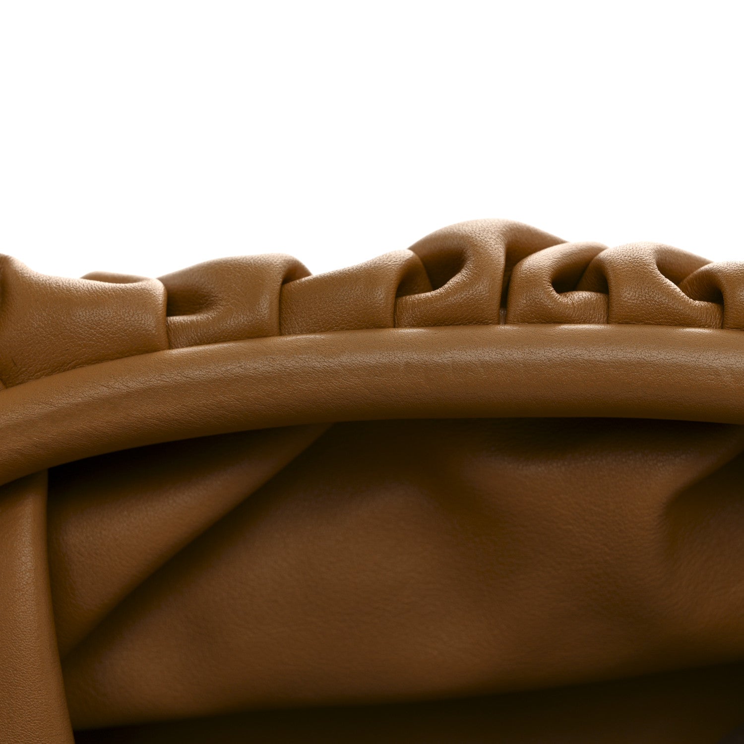 Bottega Veneta Calfskin Teen Pouch Caramel 13 of 13