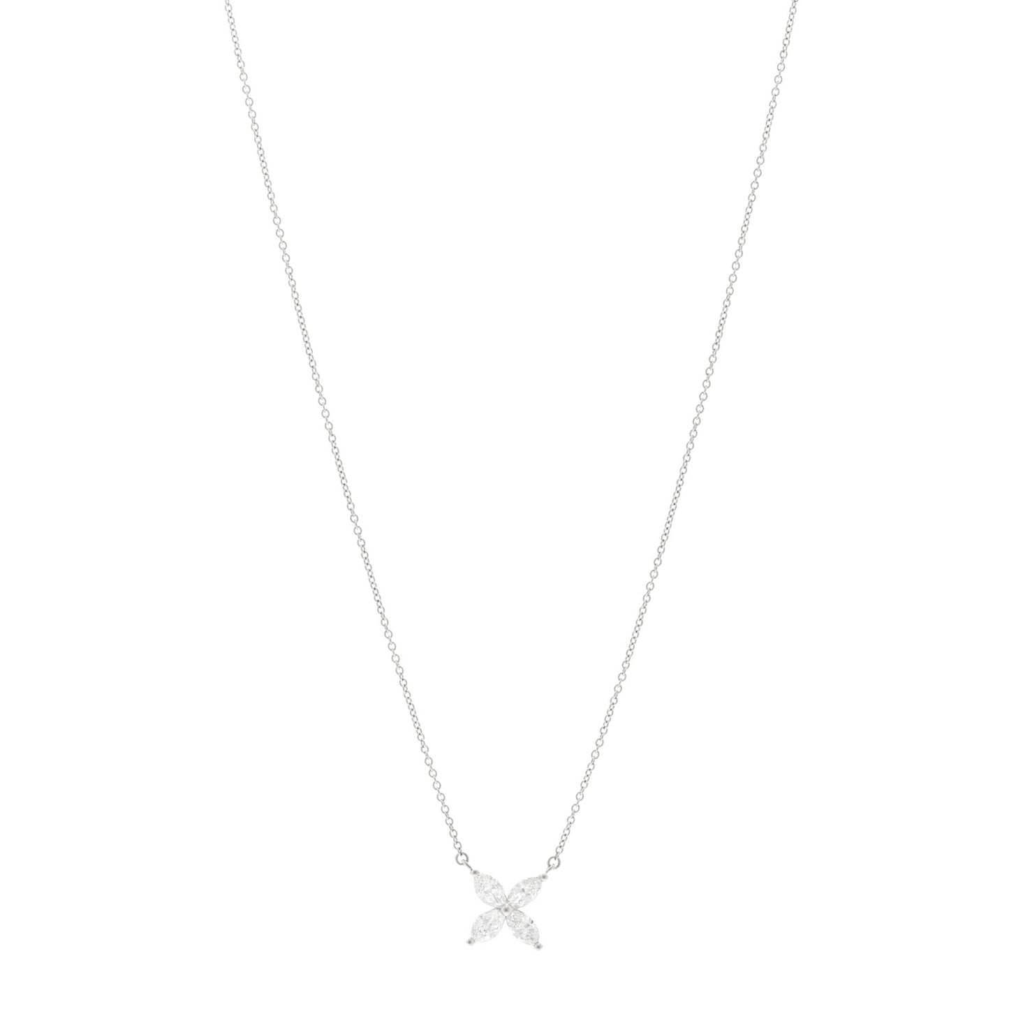 Platinum Diamond Large Victoria Necklace