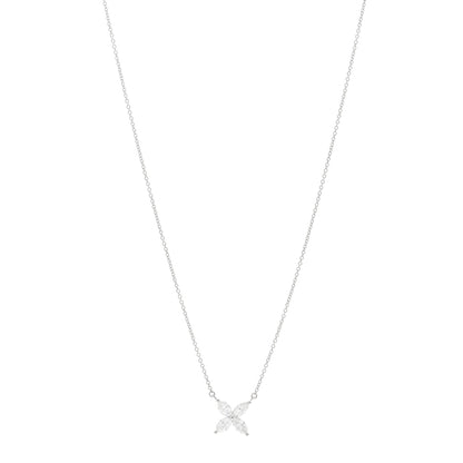 Tiffany Platinum Diamond Large Victoria Necklace 1 of 5